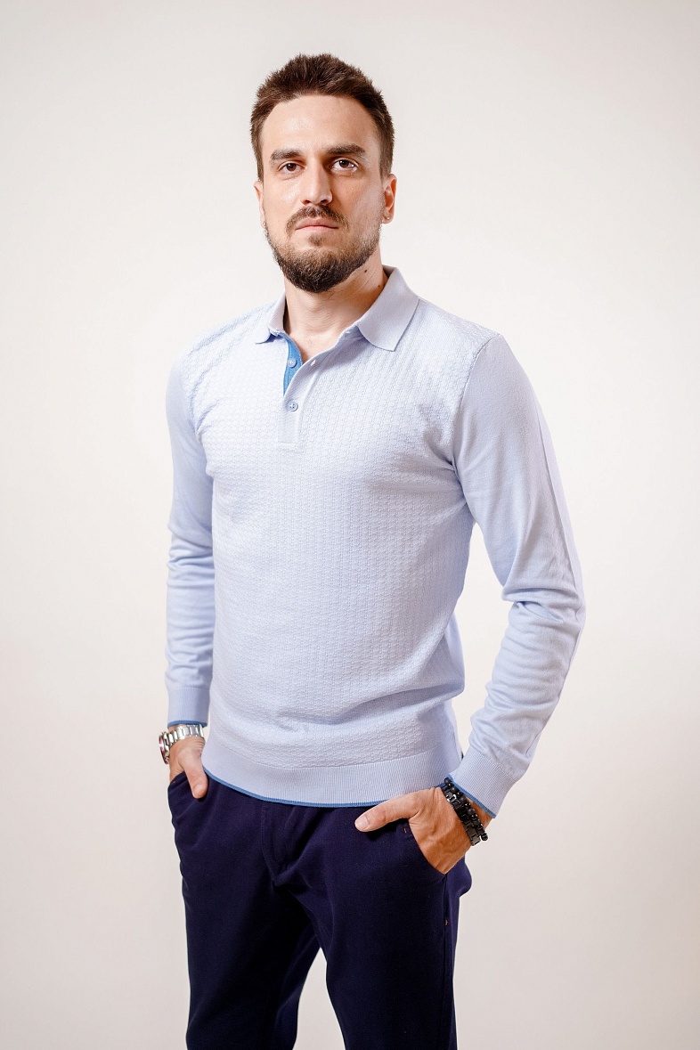 Джемпер мужской цвет голубой no brand 32060-411