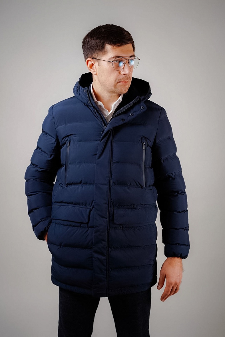 Куртка мужская синий Geox M3628L/T2961/F1624