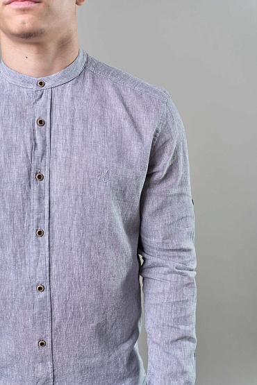 Рубашка мужская с длинным рукавом