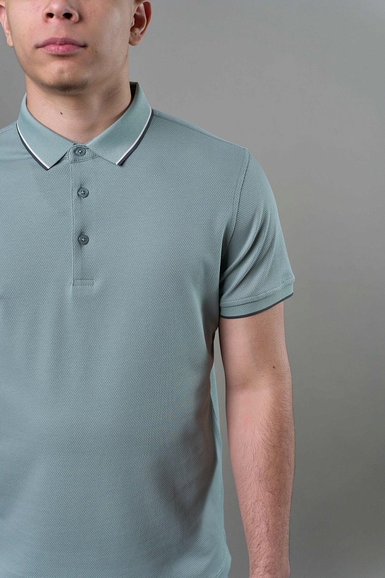 Джемпер-поло GROSTYLE knit цвет зеленый GROSTYLE 035487